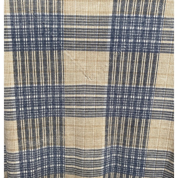 Vintage BOGARI STUDIO/Designed in Italy—Blue & Tan Polo Size L - Picture 6 of 8